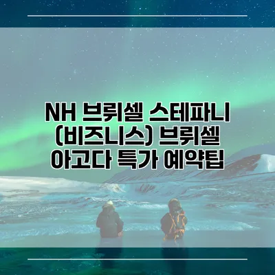 NH 브뤼셀 스테파니 (비즈니스) 브뤼셀 아고다 특가 예약팁