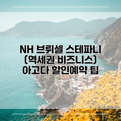 NH 브뤼셀 스테파니 (역세권 비즈니스) 아고다 할인예약 팁