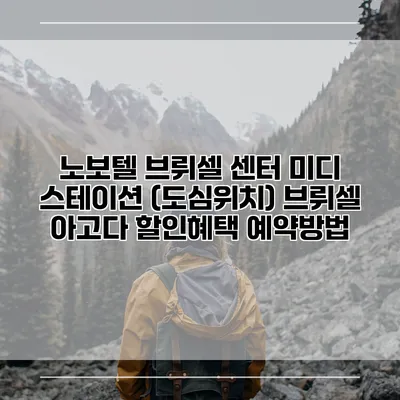 노보텔 브뤼셀 센터 미디 스테이션 (도심위치) 브뤼셀 아고다 할인혜택 예약방법