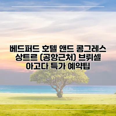 베드퍼드 호텔 앤드 콩그레스 상트르 (공항근처) 브뤼셀 아고다 특가 예약팁