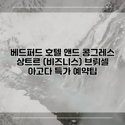 베드퍼드 호텔 앤드 콩그레스 상트르 (비즈니스) 브뤼셀 아고다 특가 예약팁