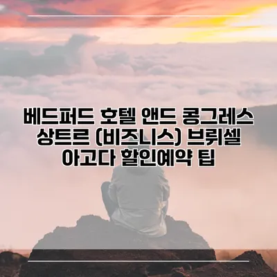베드퍼드 호텔 앤드 콩그레스 상트르 (비즈니스) 브뤼셀 아고다 할인예약 팁