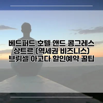 베드퍼드 호텔 앤드 콩그레스 상트르 (역세권 비즈니스) 브뤼셀 아고다 할인예약 꿀팁