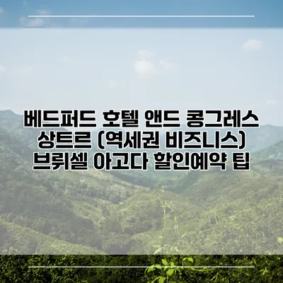 베드퍼드 호텔 앤드 콩그레스 상트르 (역세권 비즈니스) 브뤼셀 아고다 할인예약 팁