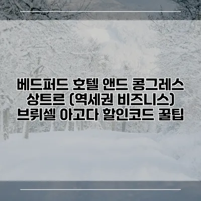 베드퍼드 호텔 앤드 콩그레스 상트르 (역세권 비즈니스) 브뤼셀 아고다 할인코드 꿀팁