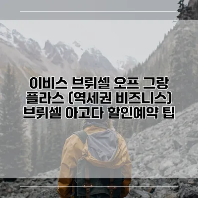 이비스 브뤼셀 오프 그랑 플라스 (역세권 비즈니스) 브뤼셀 아고다 할인예약 팁